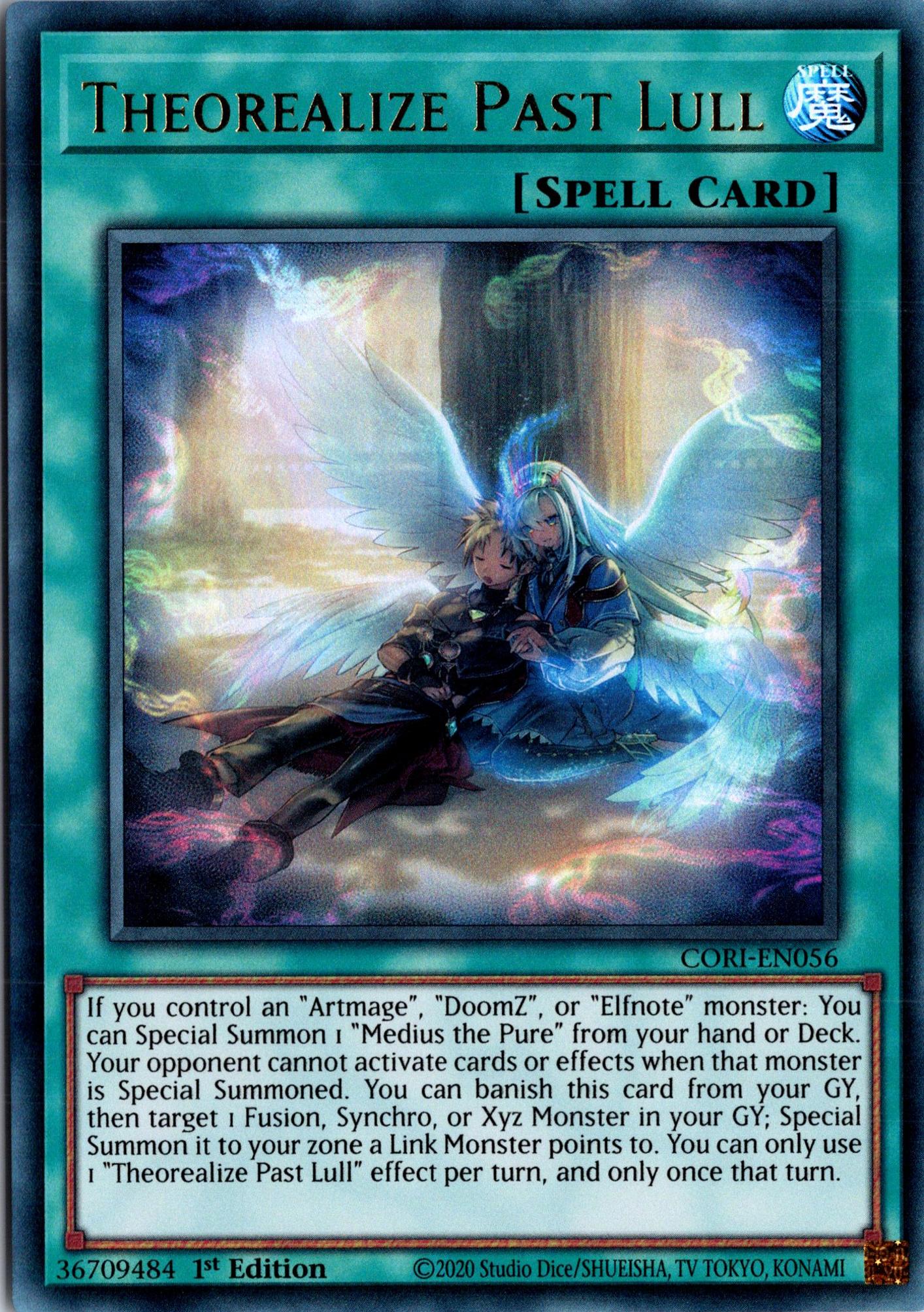 Theorealize Past Lull - CORI-EN056 - 1st Edition - Ultra Rare