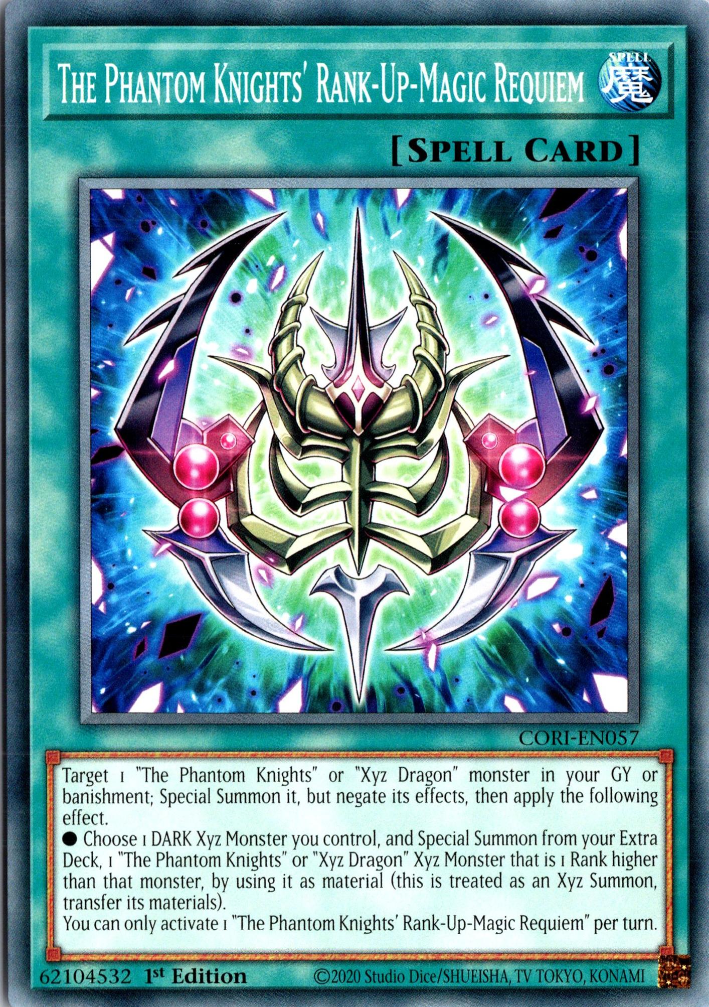The Phantom Knights' Rank-Up-Magic Requiem - CORI-EN057 - 1st Edition - Common