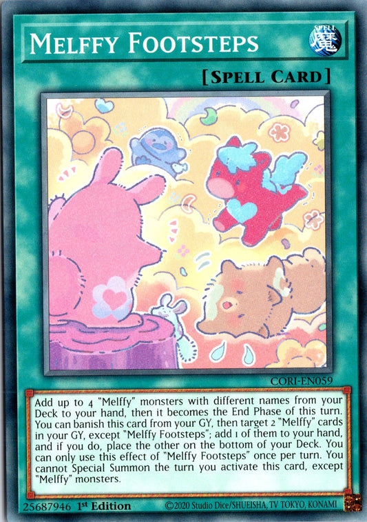 Melffy Footsteps - CORI-EN059 - 1st Edition - Common
