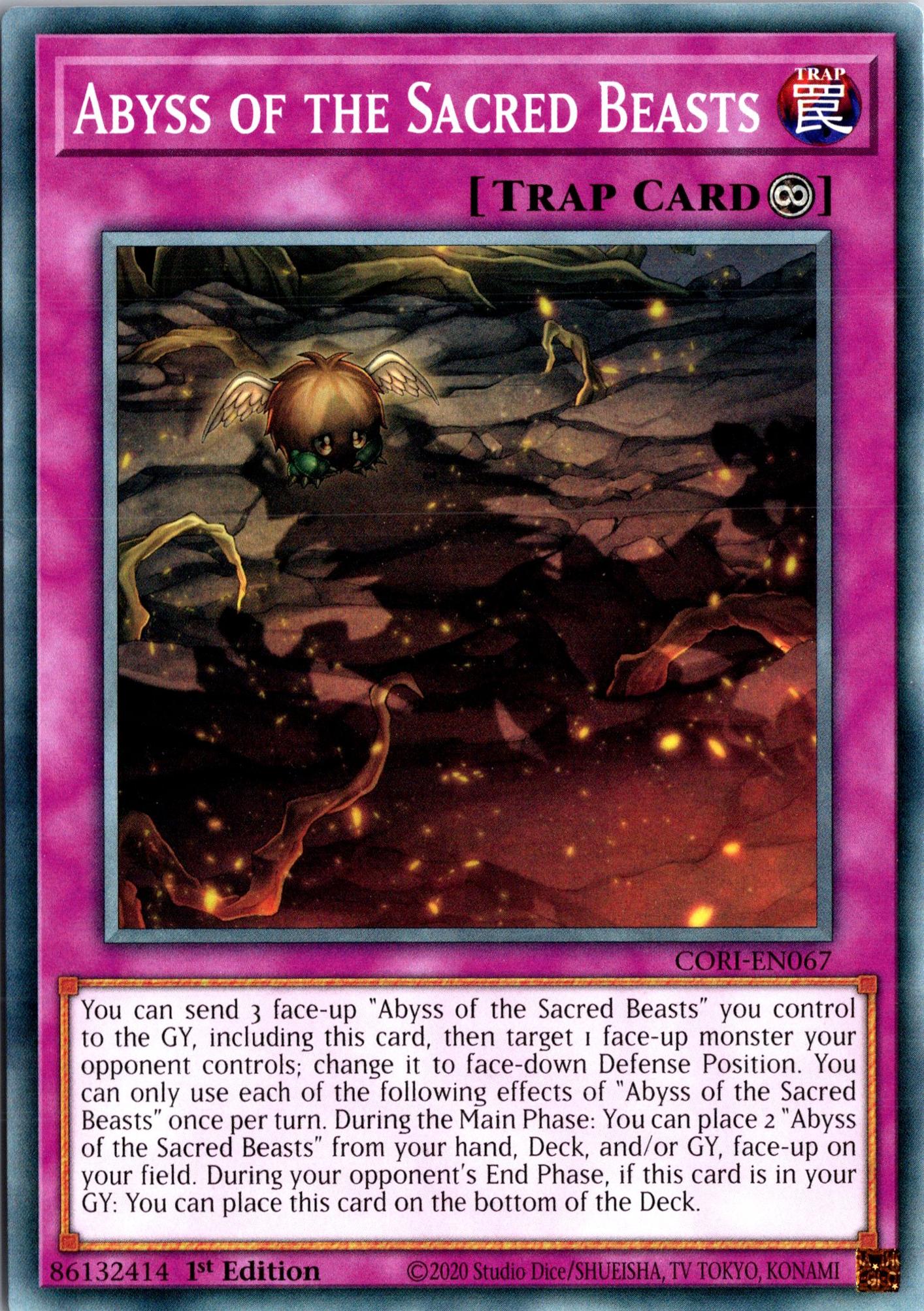 Abyss of the Sacred Beast - CORI-EN067 - 1st Edition - Common