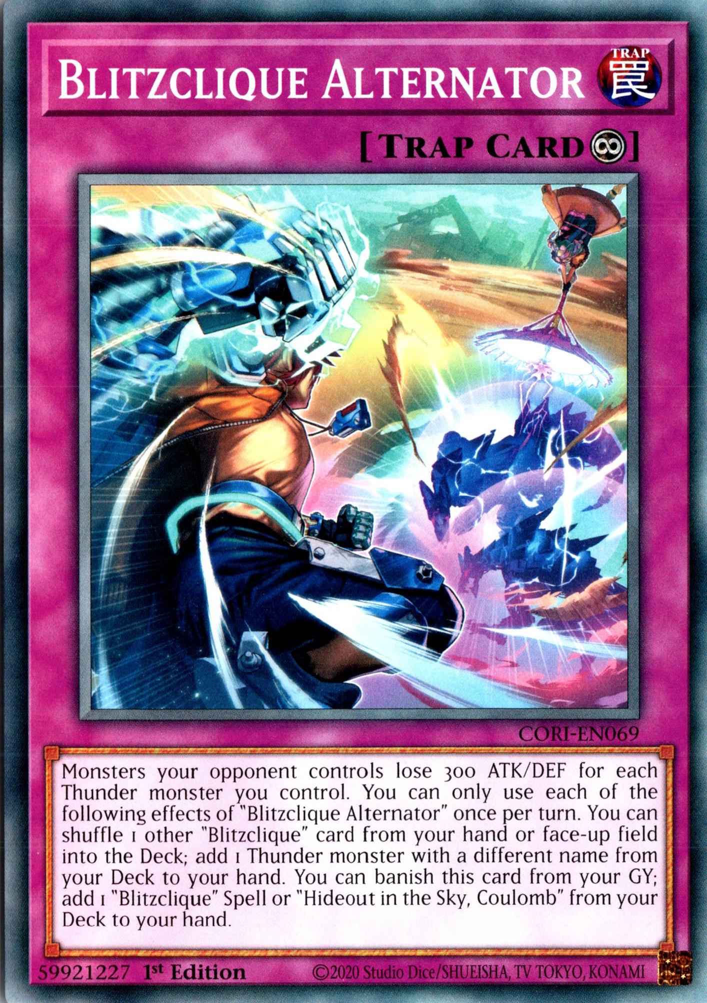 Blitzclique Alternator - CORI-EN069 - 1st Edition - Common