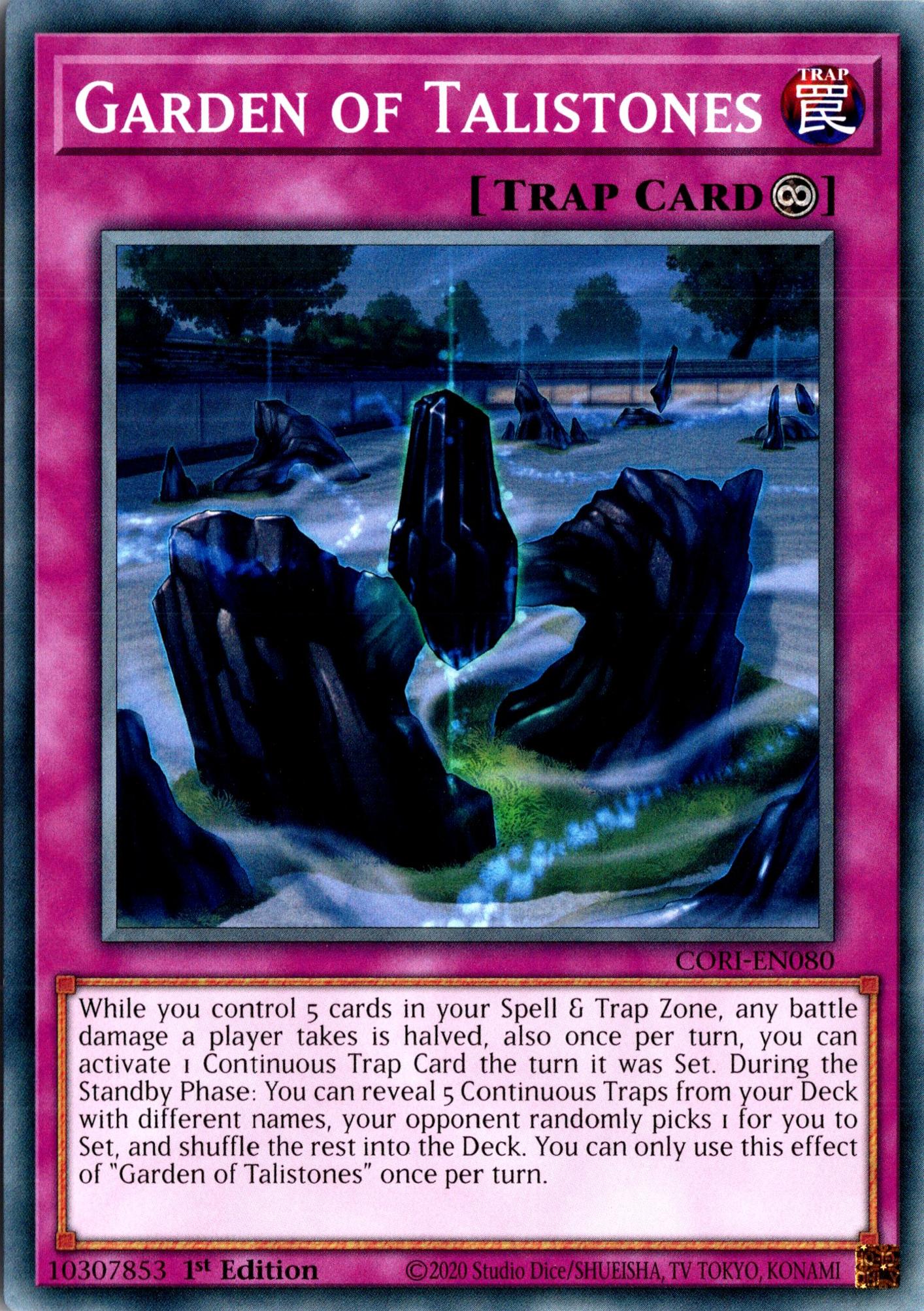 Garden of Talistones - CORI-EN080 - 1st Edition - Common