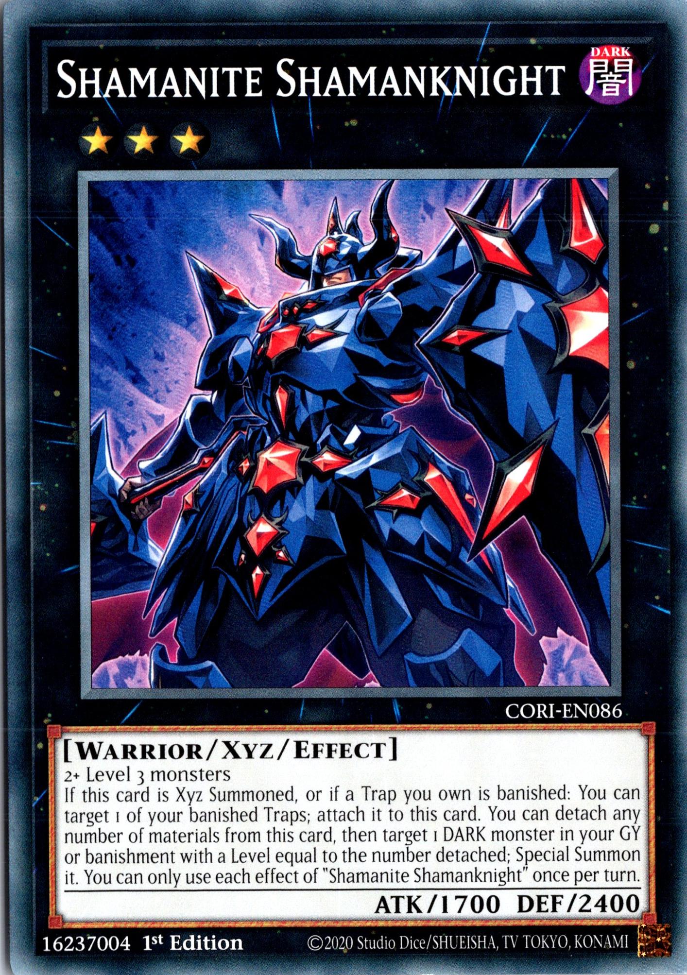 Shamanite Shamanknight - CORI-EN086 - 1st Edition - Common