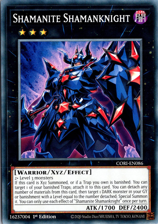 Shamanite Shamanknight - CORI-EN086 - 1st Edition - Common