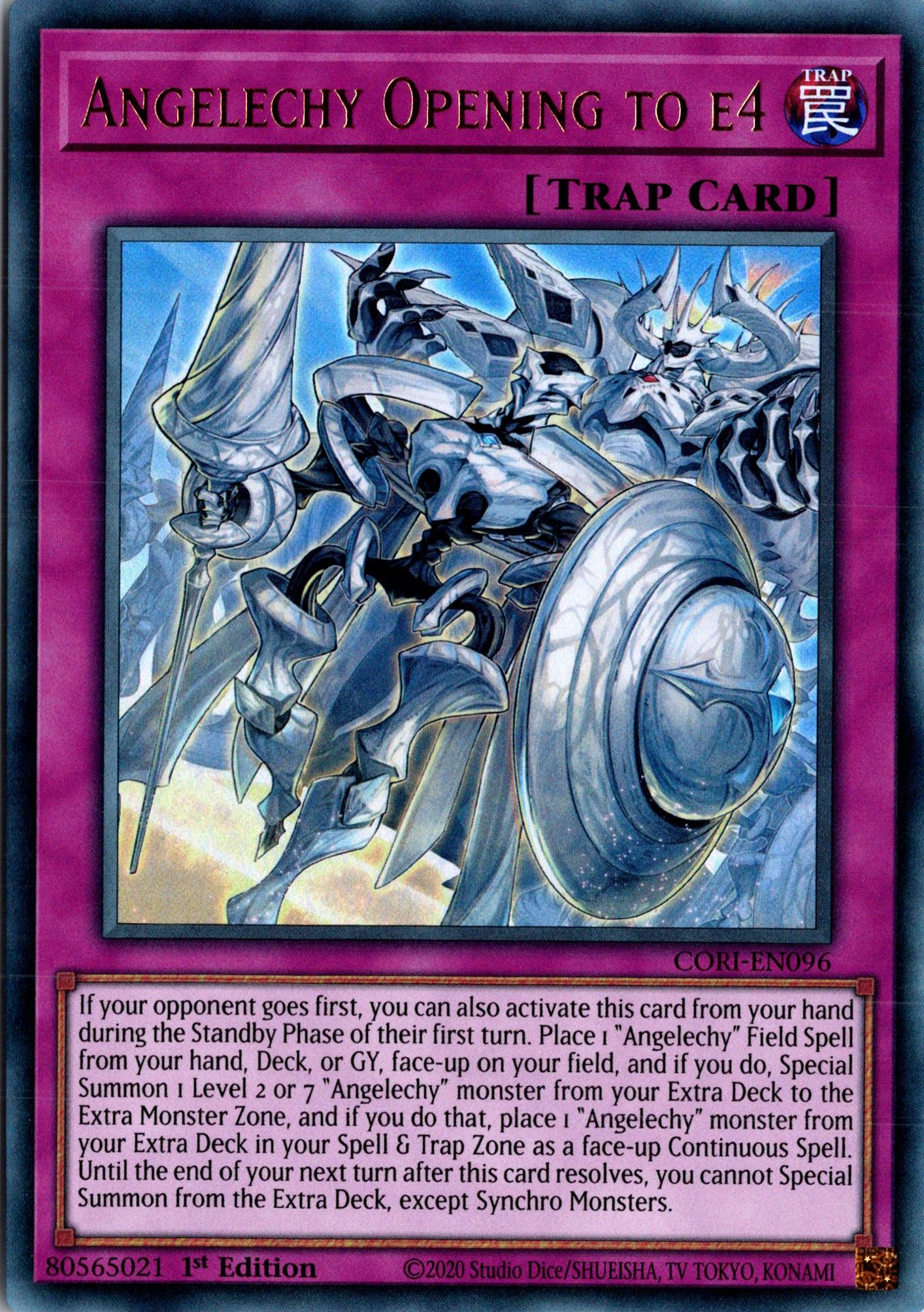Angelechy Opening to E4 - CORI-EN096 - 1st Edition - Ultra Rare