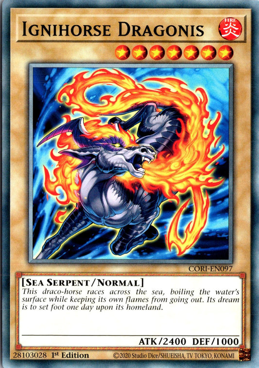 Ignihorse Dragonis - CORI-EN097 - 1st Edition - Common