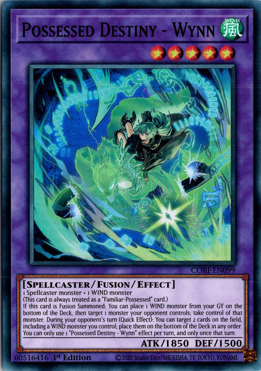 Possessed Destiny – Wynn - CORI-EN099 - 1st Edition - Super Rare