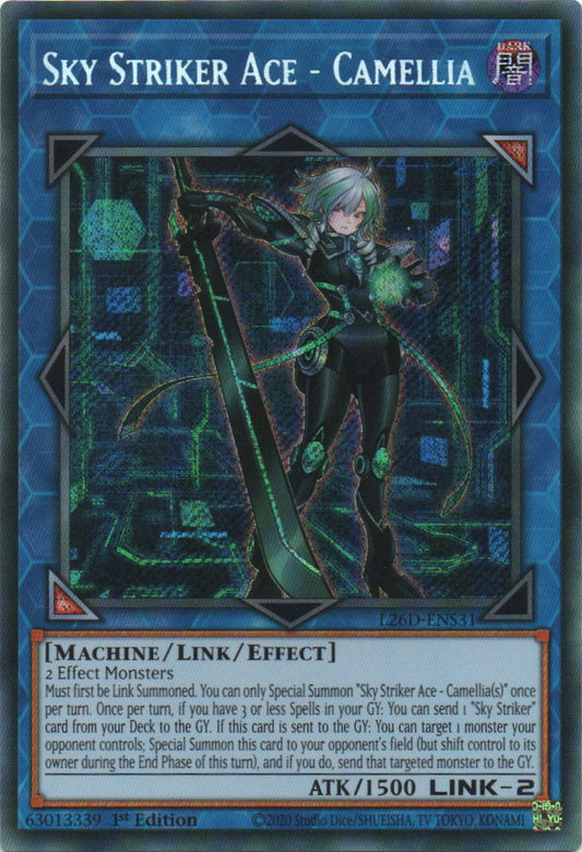 Sky Striker Ace - Camellia - L26D-ENS31 - 1st Edition - Secret Rare