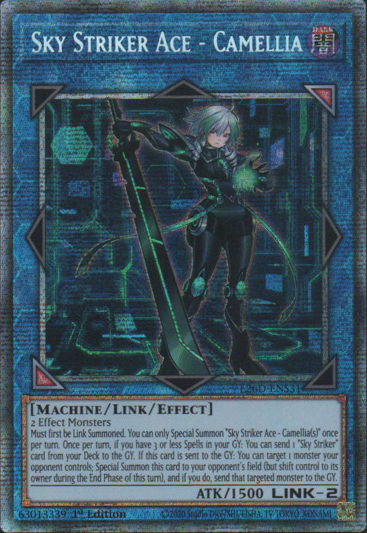 Sky Striker Ace - Camellia - L26D-ENS31 - 1st Edition - Starlight Rare
