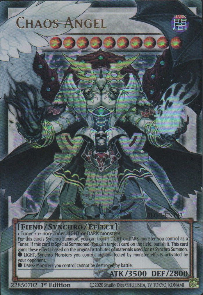Chaos Angel (extended art) - BLGG-EN143 - 1st Edition - Ultra Rare