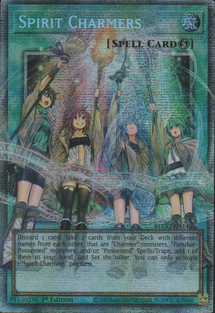 Spirit Charmers (extended art) - BLGG-EN145 - 1st Edition - Starlight Rare