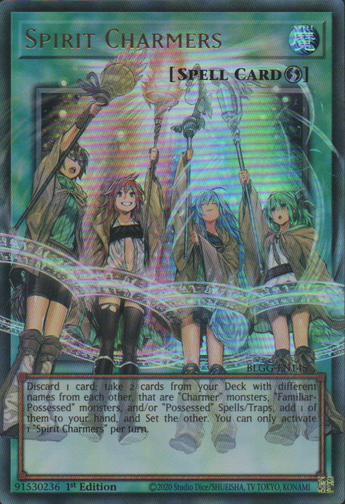 Spirit Charmers (extended art) - BLGG-EN145 - 1st Edition - Ultra Rare