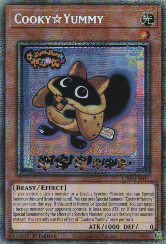 Cooky Yummy - JUSH-EN017 - 1st Edition - Starlight Rare