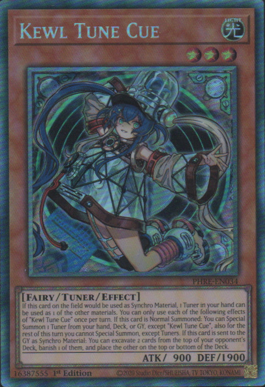 Kewl Tune Cue - PHRE-EN034 - 1st Edition - Collector's Rare