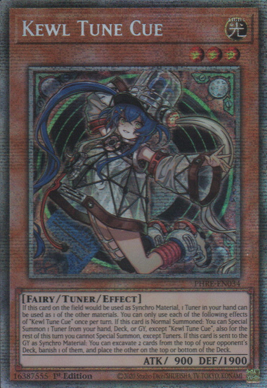 Kewl Tune Cue - PHRE-EN034 - 1st Edition - Starlight Rare