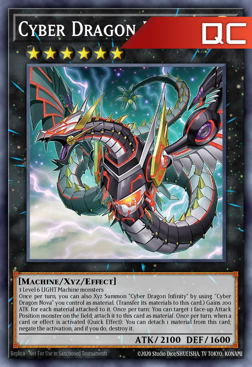 Cyber Dragon Infinity - RA04-EN068 - 1st Edition - Quarter Century Secret Rare