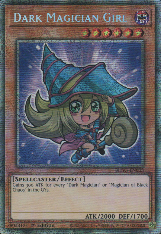 Dark Magician Girl (Chibi artwork) - BLGG-EN003 - 1st Edition - Starlight Rare
