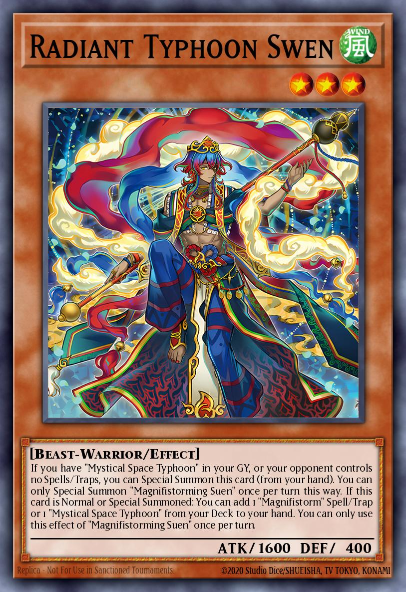 Radiant Typhoon Swen - DOOD-EN014 - 1st Edition - Ultra Rare