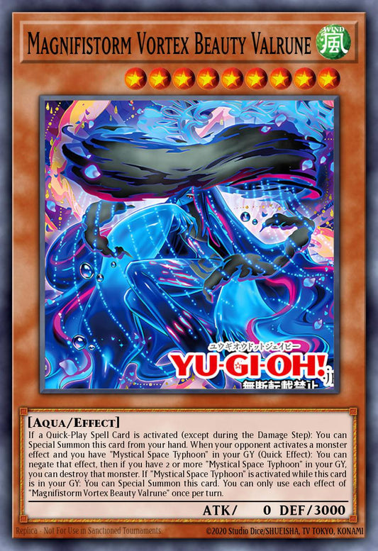 Radiant Typhoon Varuroon, the Vibrant Vortex - DOOD-EN016 - 1st Edition - Super Rare