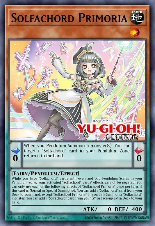 Solfachord Primoa - DOOD-EN021 - 1st Edition - Common