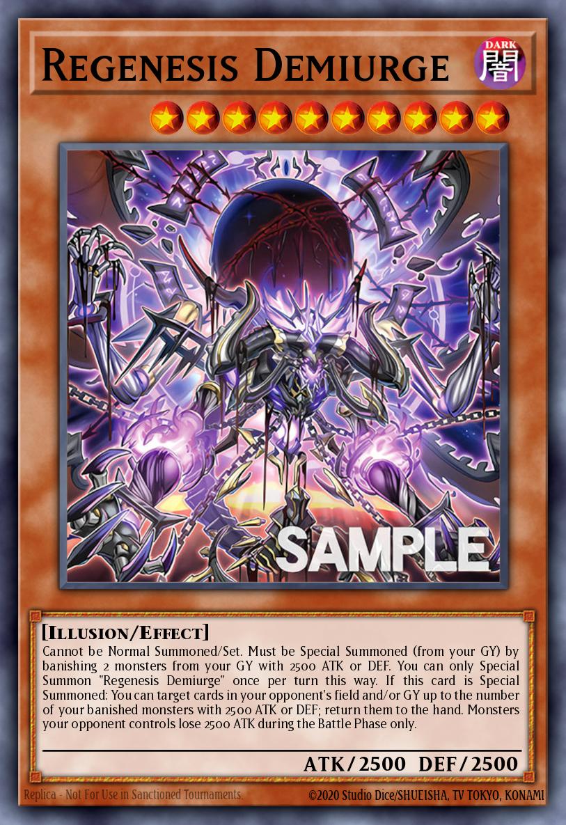 Regenesis Overlord - DOOD-EN022 - 1st Edition - Super Rare