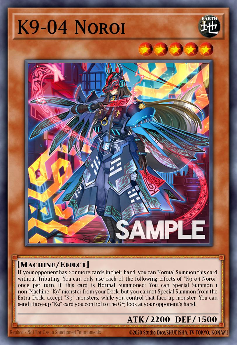 K9-04 Noroi - DOOD-EN025 - 1st Edition - Ultra Rare