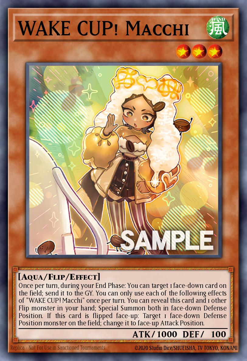 WAKE CUP! Macchia - DOOD-EN032 - 1st Edition - Common