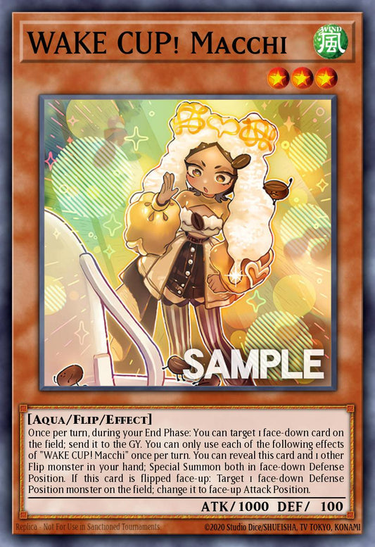 WAKE CUP! Macchia - DOOD-EN032 - 1st Edition - Common