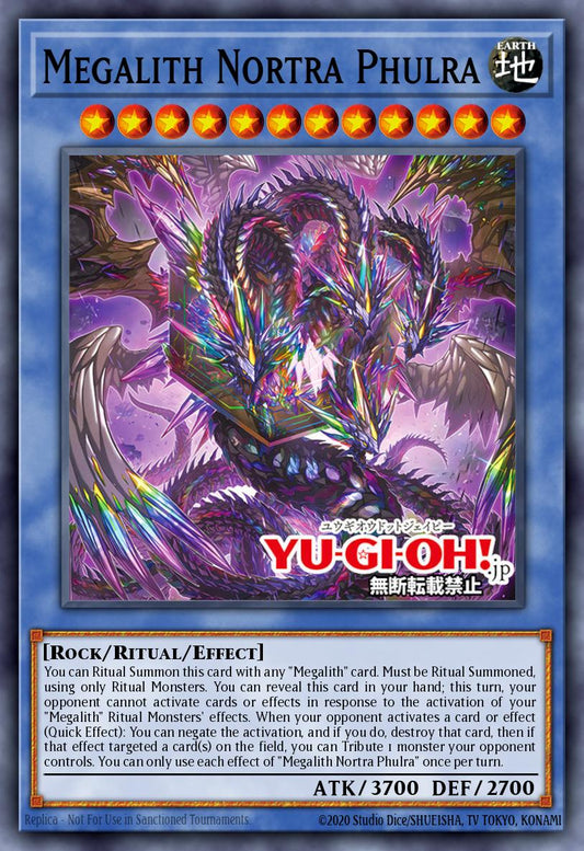 Megalith Notrah Plura - DOOD-EN034 - 1st Edition - Super Rare