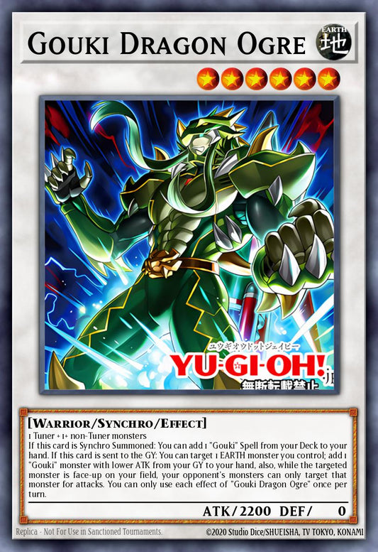 Gouki Dragon Ogre - DOOD-EN041 - 1st Edition - Common