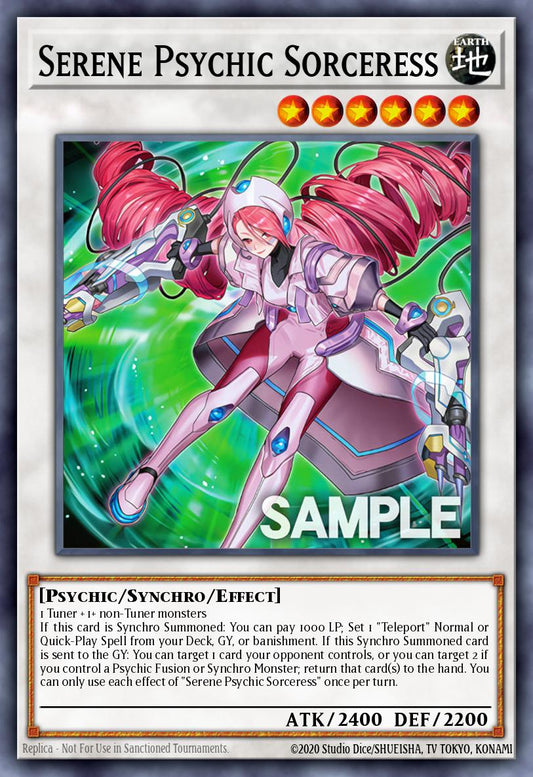 Serene Psychic Sorceress - DOOD-EN042 - 1st Edition - Common