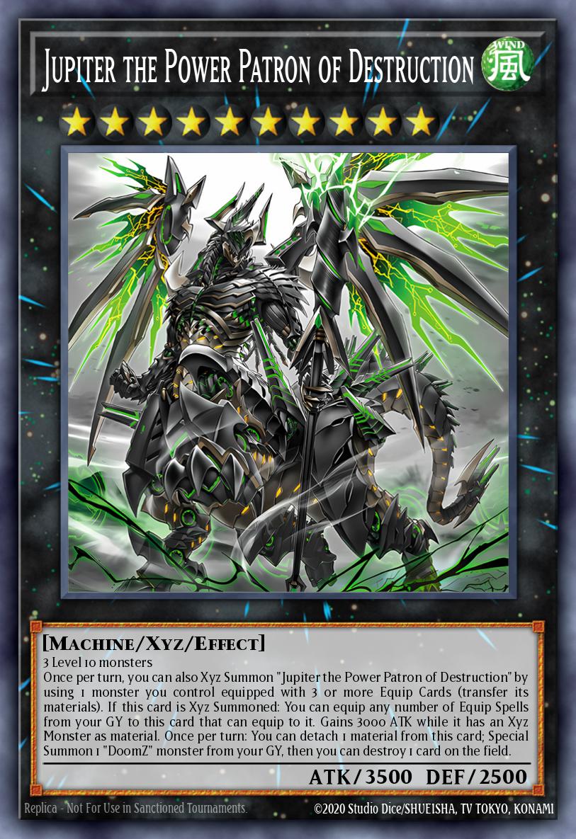 Jupiter the Power Patron of Destruction - DOOD-EN044 - 1st Edition - Ultra Rare