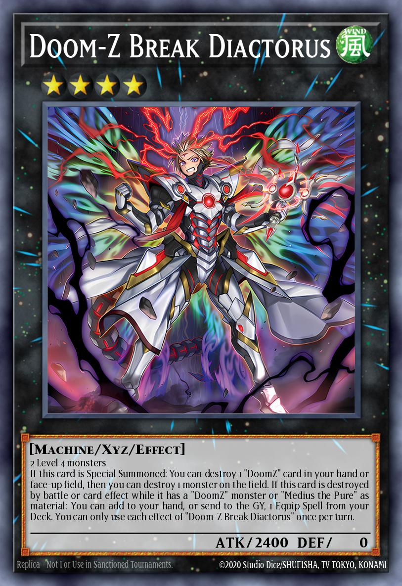 DoomZ Break – Diactorus - DOOD-EN046 - 1st Edition - Super Rare