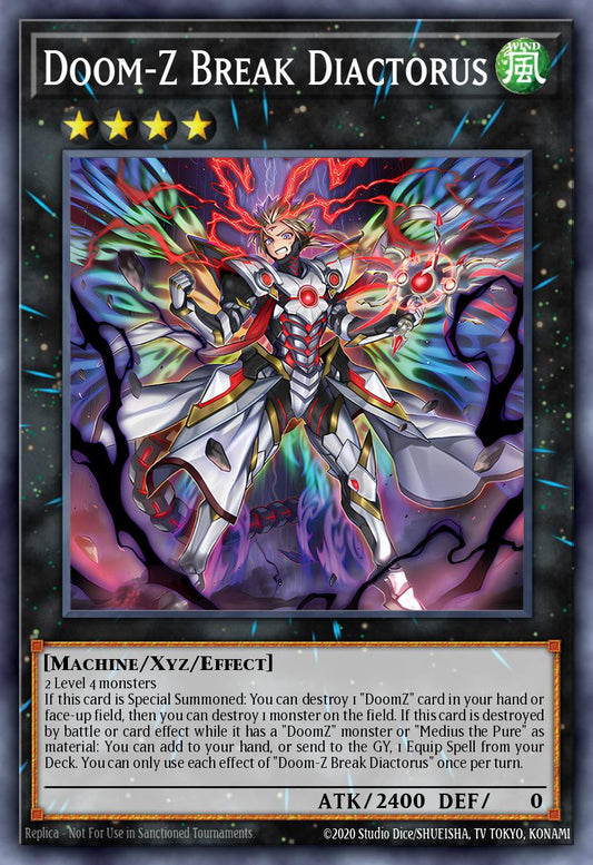 DoomZ Break – Diactorus - DOOD-EN046 - 1st Edition - Super Rare