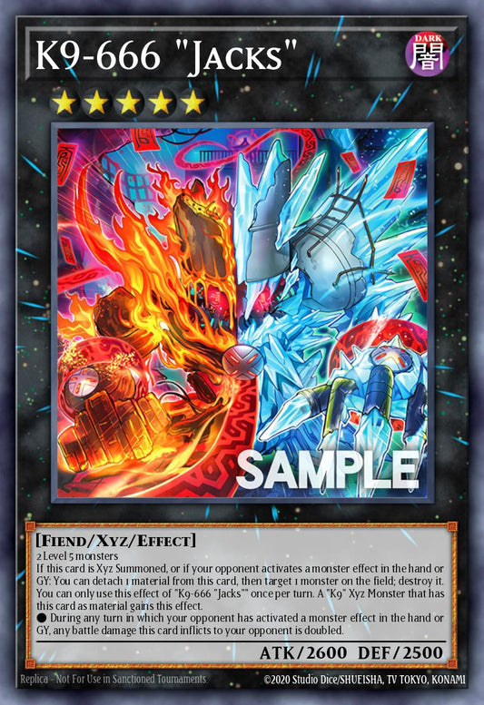 K9-66X “Jacks” - DOOD-EN047 - 1st Edition - Super Rare