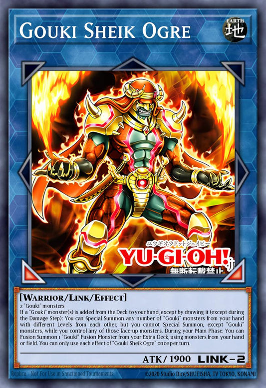 Gouki Sheik Ogre - DOOD-EN050 - 1st Edition - Common