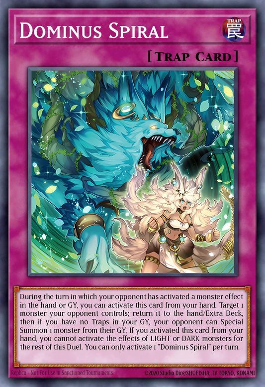 Dominus Spiral - DOOD-EN079 - 1st Edition - Secret Rare