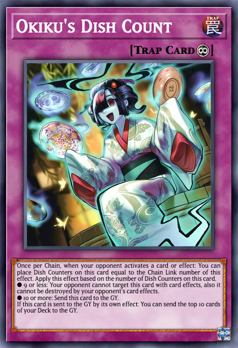Okiku’s Dish Count - DOOD-EN080 - 1st Edition - Common