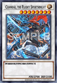 Chanbar, the Flashy Sportsknight - DOOD-EN083 - 1st Edition - Super Rare