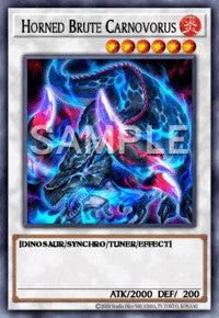 Horned Brute Carnovorus - DOOD-EN098 - 1st Edition - Super Rare