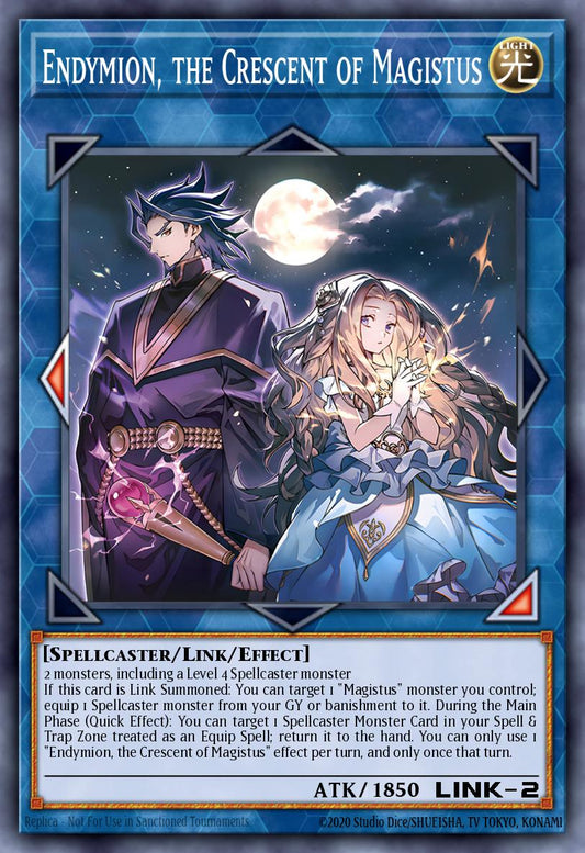 Endymion, the Crescent Magistus - DOOD-EN099 - 1st Edition - Super Rare