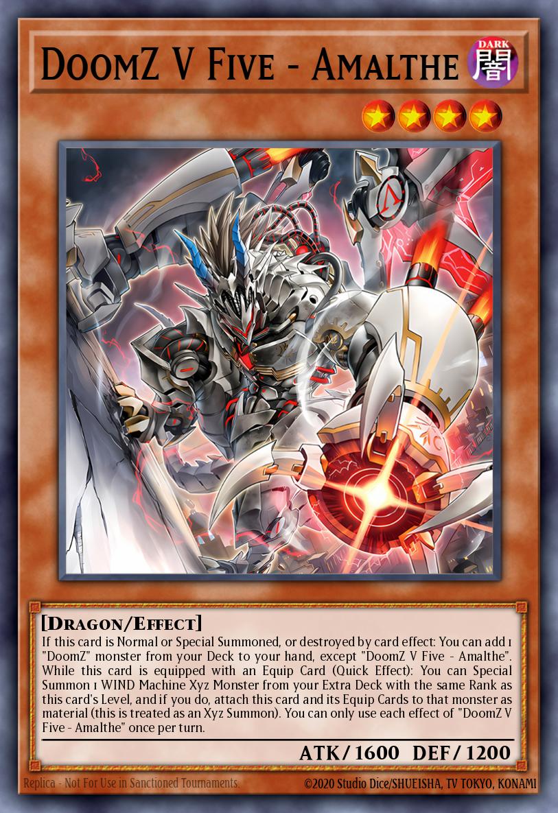 DoomZ V Five – Amalthe - DOOD-EN009 - 1st Edition - Ultra Rare