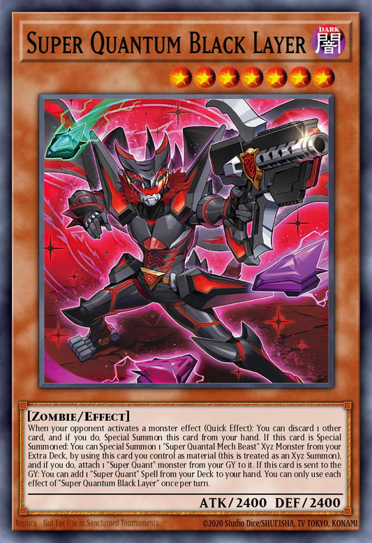 Super Quantum Black Layer - DUAD-EN025 - 1st Edition - Common
