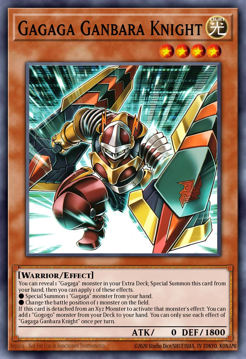 Gagaga Ganbara Knight - DUAD-EN002 - 1st Edition - Super Rare