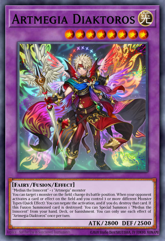 Artmage Diactorus - DUAD-EN032 - 1st Edition - Secret Rare