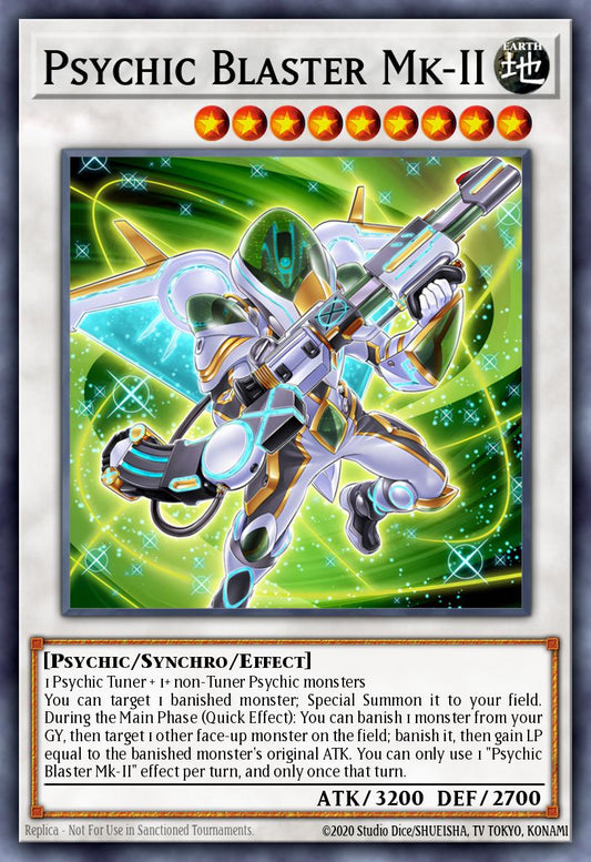 Psychic Blaster MK-II - DUAD-EN040 - 1st Edition - Super Rare