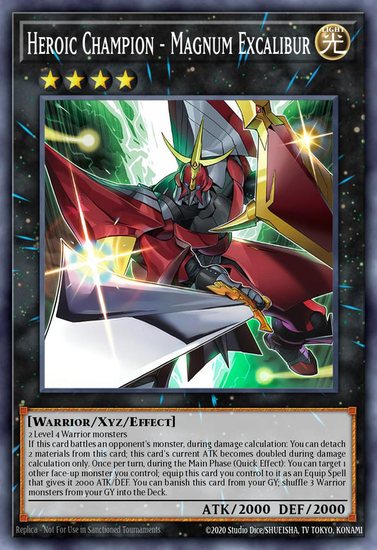 Heroic Champion - Magnum Excalibur - DUAD-EN044 - 1st Edition - Common