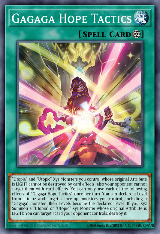 Gagaga Utopic Tactics - DUAD-EN052 - 1st Edition - Super Rare