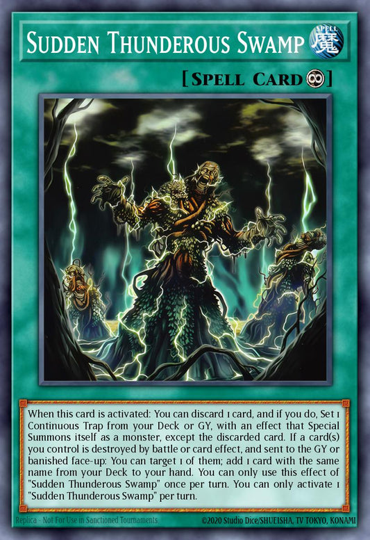 Sudden Thunder Swamp - DUAD-EN072 - 1st Edition - Common