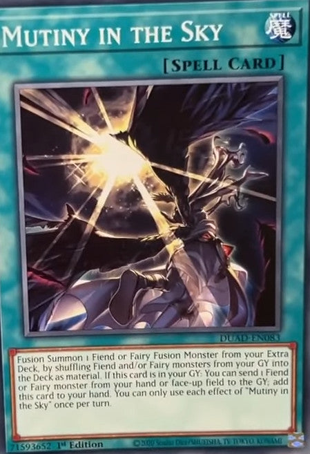 Mutiny in the Sky - DUAD-EN083 - 1st Edition - Common